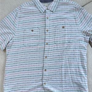 Carbon 2 Cobalt Cotton button down Shirt